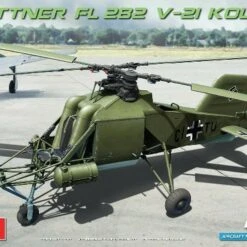 Flettner Fl 282 V-21 Kolibri Single-Seat German Helicopter 1/35 Miniart