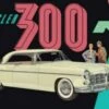 1955 Chrysler 300 Car 1/25 Moebius