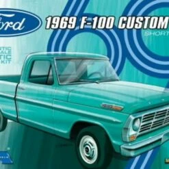 1969 Ford F100 Custom Cab Pickup Truck w/Short Bed (Ltd Prod) 1/25 Moebius