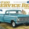 1967 Ford F100 Service Bed Pickup Truck 1/25 Moebius