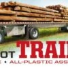 48' Flatbed Trailer w/Cambered Deck 1/25 Moebius