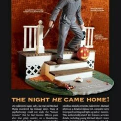 Halloween Horror Movie: Michael Myers w/Lighted Pumpkin 1/8 Moebius