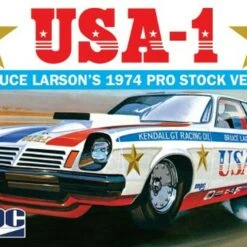Bruce Larson 1974 USA 1 Pro Stock Vega Drag Car 1/25 MPC Models