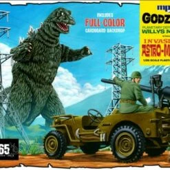 Godzilla Army Jeep 1/25 MPC Models