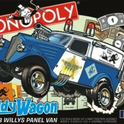 Monopoly 1933 Willys Panel Paddy Wagon (Snap) 1/25 MPC Models