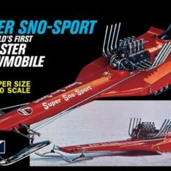 Rupp Super Sno-Sport Dragster Snowmobile 1/20 MPC Models
