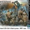 WWI Hand-to-Hand Combat German & British Infantrymen 1/35 Master Box WWI Hand-to-Hand Combat German & British Infantrymen 1/35 Master Box