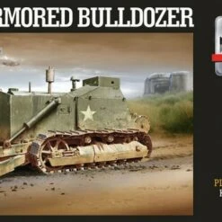 US Army Military Armored Bulldozer 1/35 Mirror Models