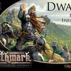 Oathmark Battle of the Lost Age: Dwarf Heavy Infantry (30) 28mm North Star Figures