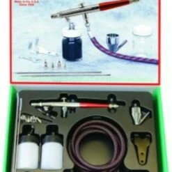 Single Action Internal Mix Airbrush Set w/3 Heads (SI-SET) Paasche Airbrush