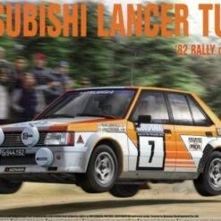 Mitsubishi Lancer Turbo 1982 Rally of 1000 Lakes Race Car 1/24 Platz