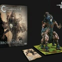 Conquest Spires: Abomination Plastic Figure Kit (1 w/stand) 38mm Para Bellum Wargames