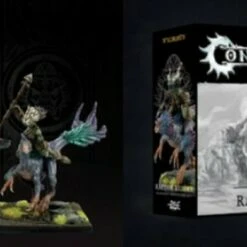 Conquest Wadrhun: Raptor Riders Plastic Figure Kit (3 Mtd w/stands & bases) 38mm Para Bellum Wargames