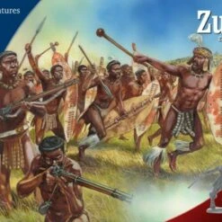 Zulus (38) 28mm Perry Miniatures