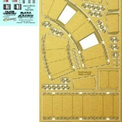 DeAgostini Millennium Falcon Corridors Photo-Etch & Decal Set 1/43 Paragrafix