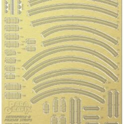 Star Trek: USS Enterprise D Phaser Strips Photo-Etch Set 1/1400 Paragrafix Modeling Systems