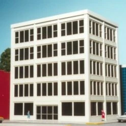 Vicky's 5-Story Building Kit HO Scale Pikestuff