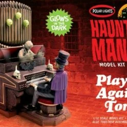 Haunted Manor Play It Again Tom Playing Organ Glow-in-the-Dark Diorama Set 1/12 Polar Lights