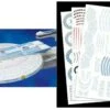 Star Trek USS Excelsior Aztec Decal Set for AMT 1/1000 Polar Lights