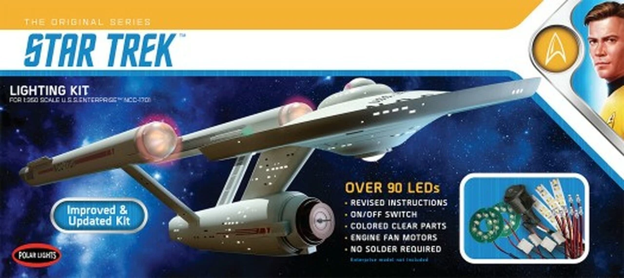 Star Trek The Original Series USS Enterprise Lighting Kit 1/350 Polar Lights