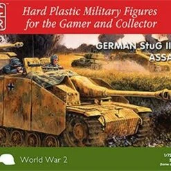 WWII StuG III Ausf G w/Assault Gun (3) 1/72 Plastic Soldiers