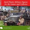 WWII Allied M3 Halftrack (3) & Crew (24) 1/72 Plastic Soldier