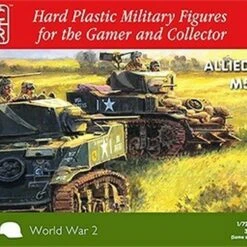 WWII Allied Stuart M5A1 Tank (3) 1/72 Plastic Soldier