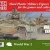 WWII Valentine Infantry Tank (3) & Crew (9) 1/72 Plastic Soldier