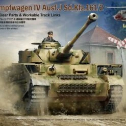 German PzKpfw IV Ausf J SdKfz 161/2 Last Production Tank w/Full Interior & Workable Track Links 1/35 Rye Field Models