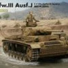 PzKpfw III Ausf J Tank w/Full Interior & Workable Track Links 1/35 Rye Field Models