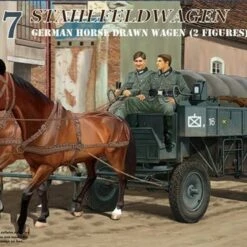 German HF.7 Horse Drawn Steel Field Wagon 1/35 Riich