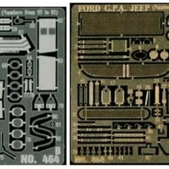 US Ford GPA Amphibious Jeep Detail Set for TAM (Photo-Etch) 1/35 Royal Model