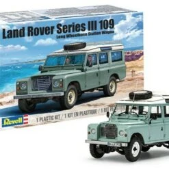 Land Rover Series III 109 Long Wheelbase Wagon W/Roof Rack 1/24 Revell Land Rover Series III 109 Long Wheelbase Wagon w/Roof Rack 1/24 Revell