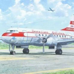 Convair CV-340 Hawaiian Airlines Airliner 1/144 Roden