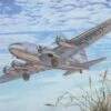 B307 Stratoliner TWA Passenger Airliner 1/144 Roden