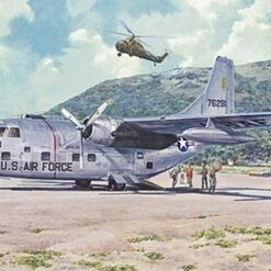 Fairchild C-123B Provider USAF Transport Aircraft 1/72 Roden