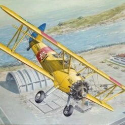 PT-13/N2S-2/N2S-5 Kaydet Stearman US Navy Trainer BiPlane 1/32 Roden