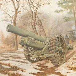 British BL 8-Inch Howitzer Mk VI WWI Gun 1/35 Roden