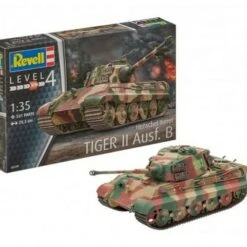 Tiger II Ausf B Tank w/Henschel Turret 1/35 Revell Germany