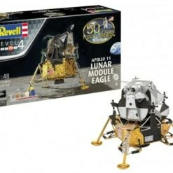 Apollo 11 Lunar Module Eagle w/paint & glue 1/48 Revell Germany