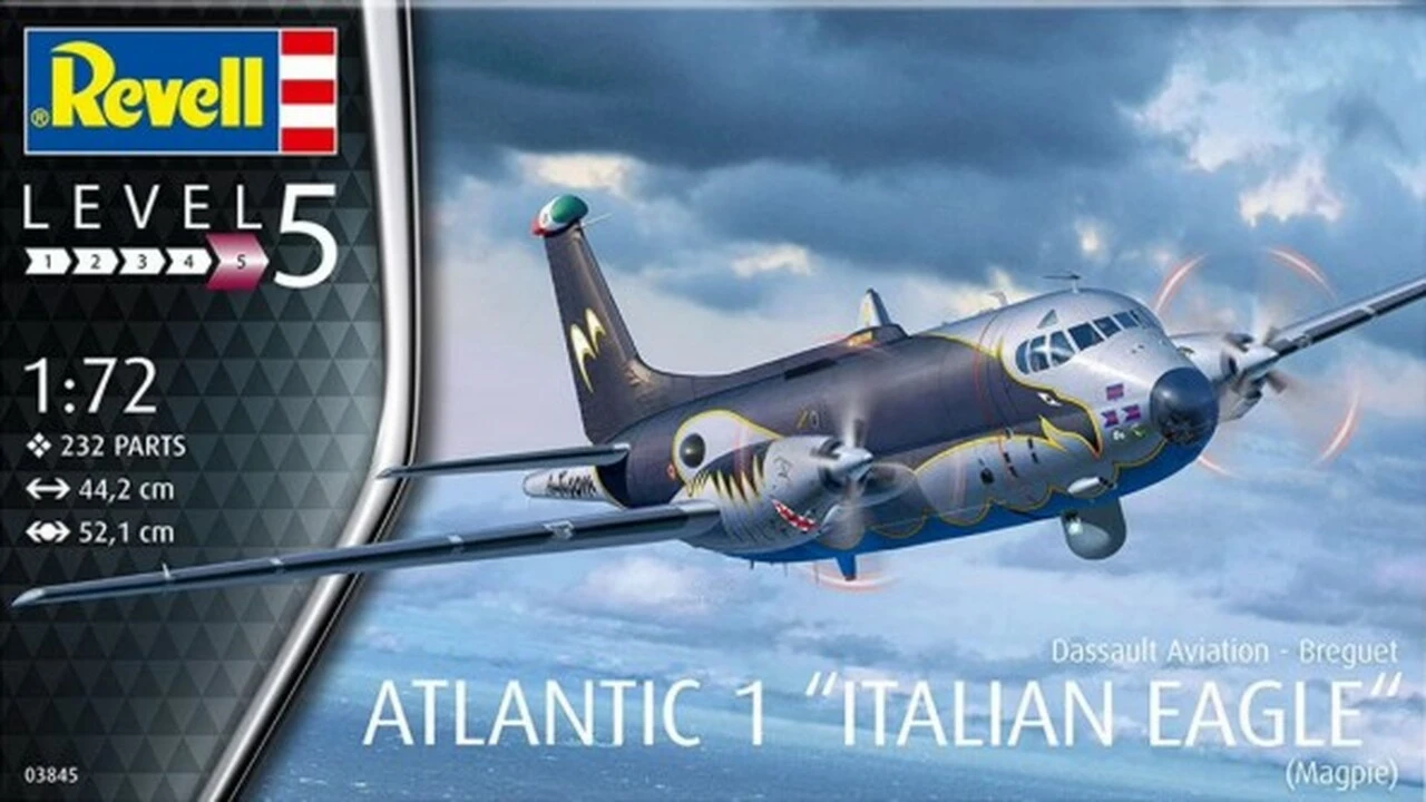 Breguet Atlantic 1 Italian Eagle Recon Aircraft 1/72 Revell Germany