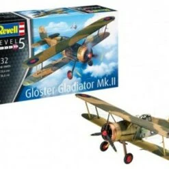 Gloster Gladiator Mk II BiPlane Fighter 1/32 Revell Germany