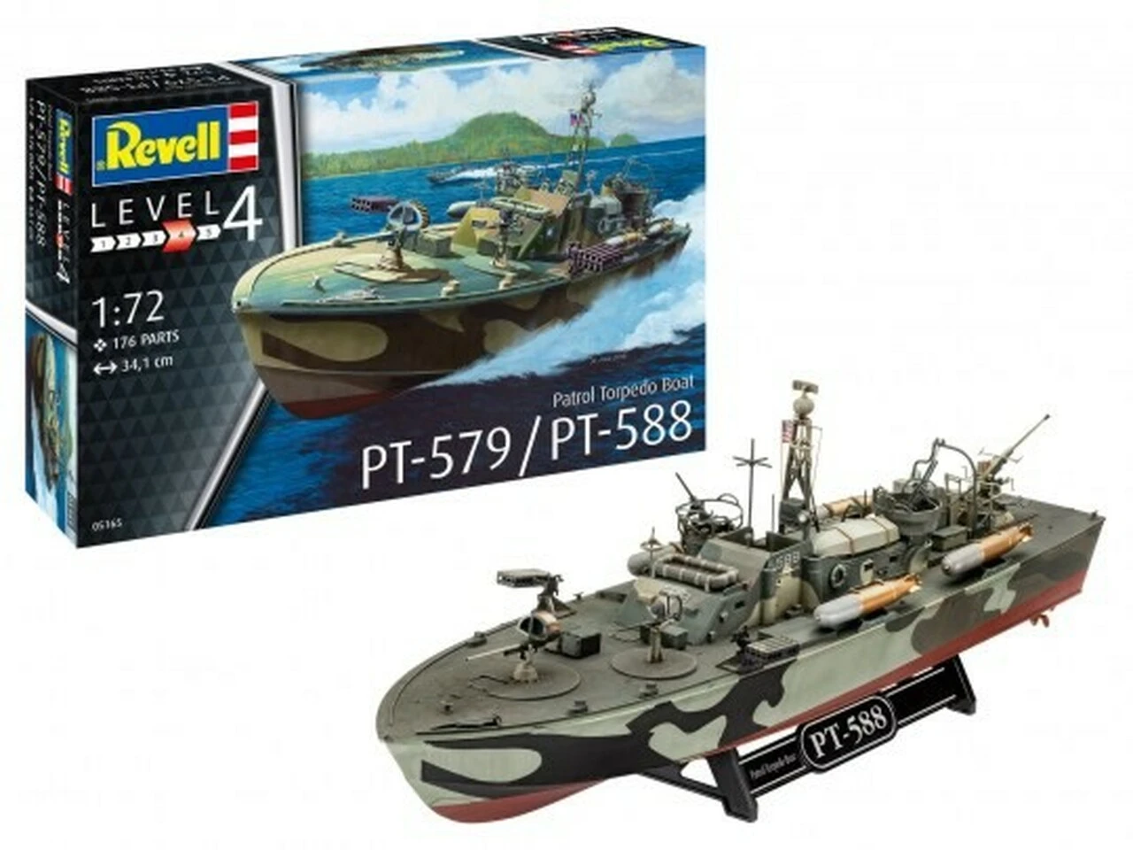 PT-588/PT-57 Patrol Torpedo Boat 1/72 Revell Germany