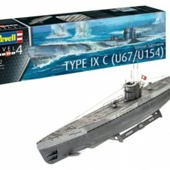Type IX C (U67/U154) German Submarine 1/72 Revell Germany