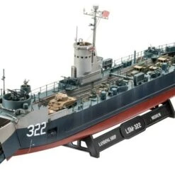 US Navy landing Ship Medium w/Bofors 40mm Gun 1/144 Revell Germany