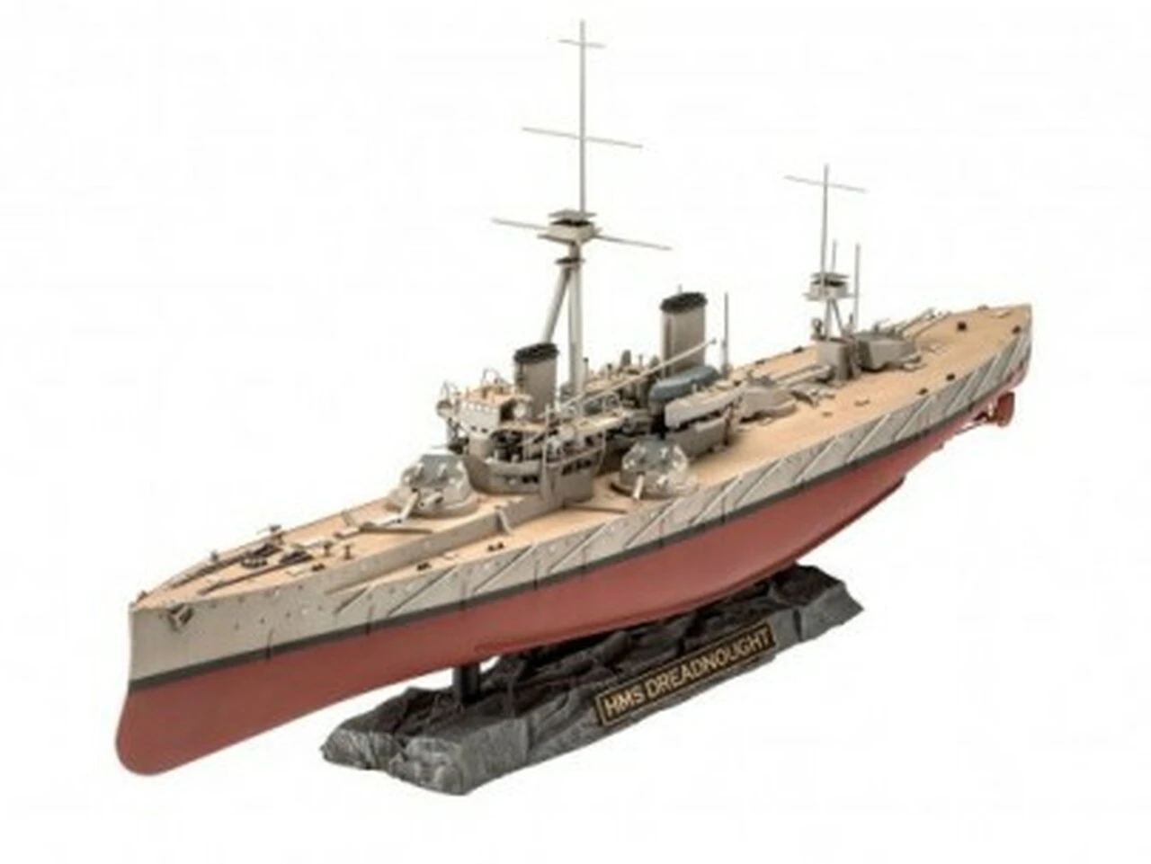 HMS Dreadnought British Battleship 1/350 Revell Germany