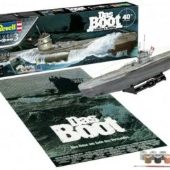 German U-Boat Type VIIC Submarine 40th Anniversary Collector Edition w/paint & glue 1/144 Revell Germany