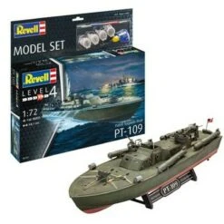 PT-109 Patrol Torpedo Boat w/paint & glue 1/72 Revell Germany