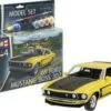 1969 Ford Mustang Boss 302 Car w/paint & glue 1/25 Revell Germany