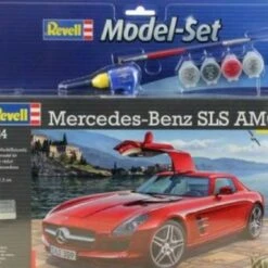 Mercedes Benz SLS AMG Sports Car w/paint & glue 1/24 Revell Germany